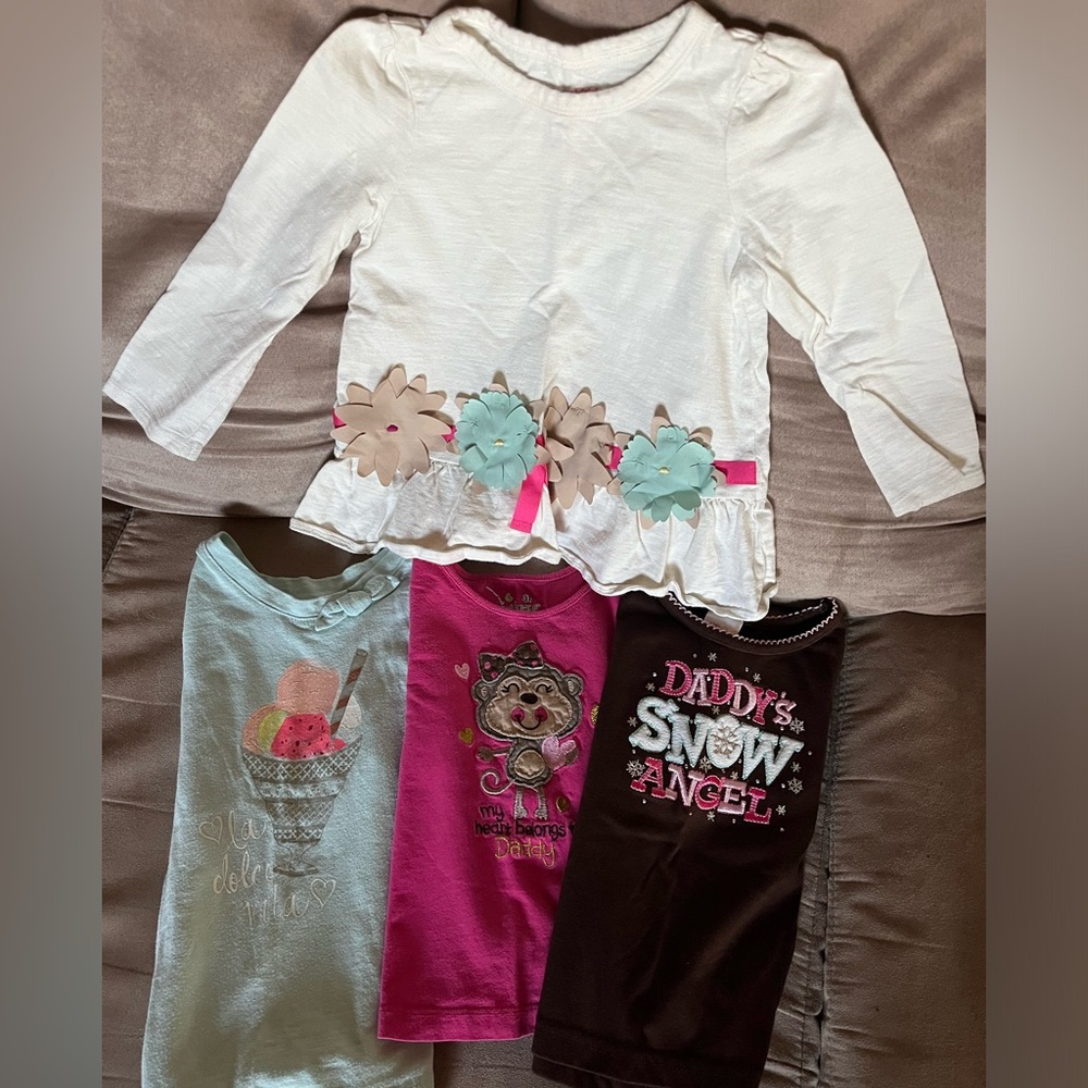 Girls 3T Fall/Winter Long Sleeve Lot (15 pieces)